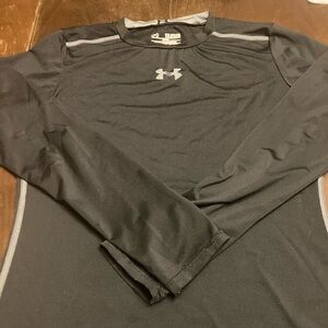 Under Armour Black Kid's Fitted Base Layer